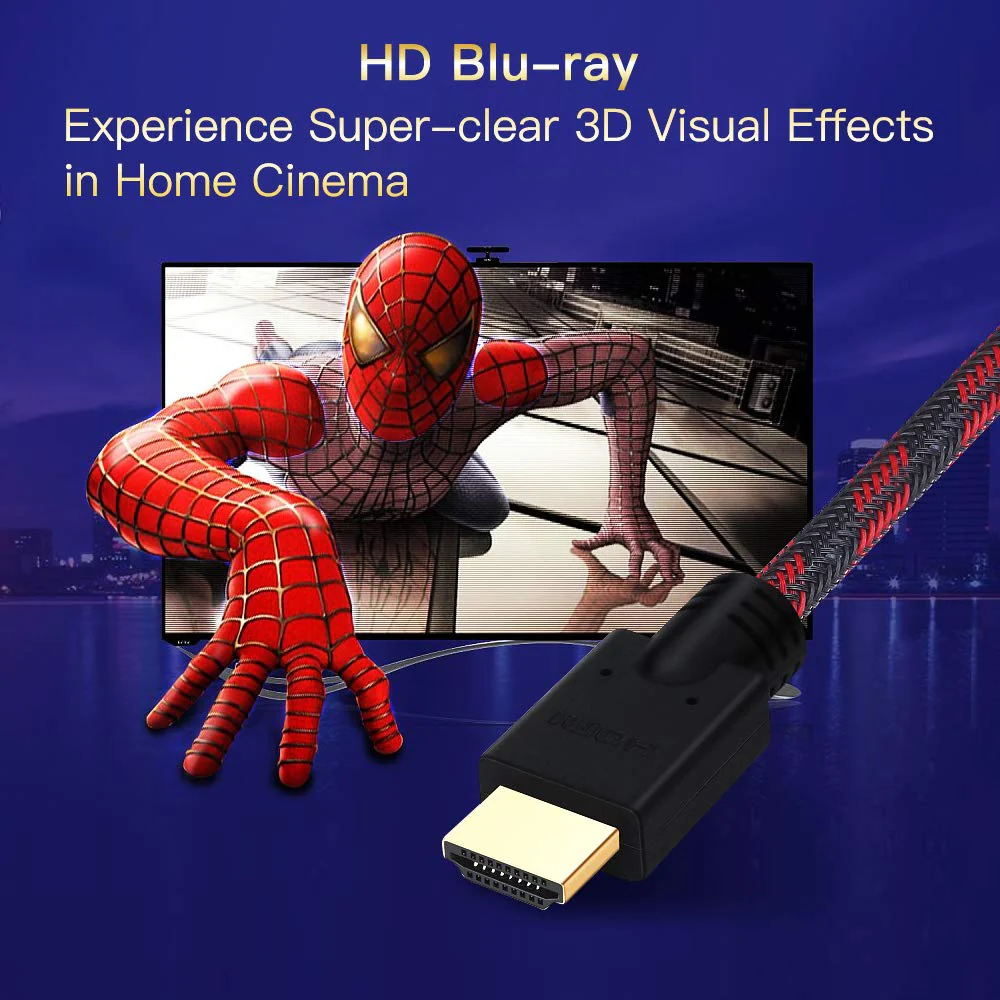 Bluedigit BC218 5M gold plated HDMI TO HDMI CABLE - Image 4