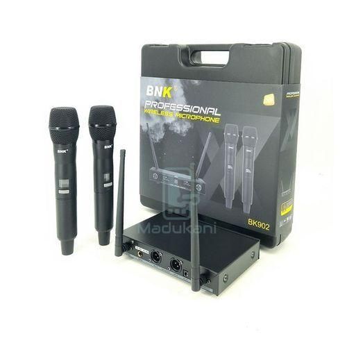 BNK BK902 UHF Dual 2 Channel Wireless Microphone System – Provides clear and stable audio transmission ideal for events, presentations, and professional sound applications - Image 3