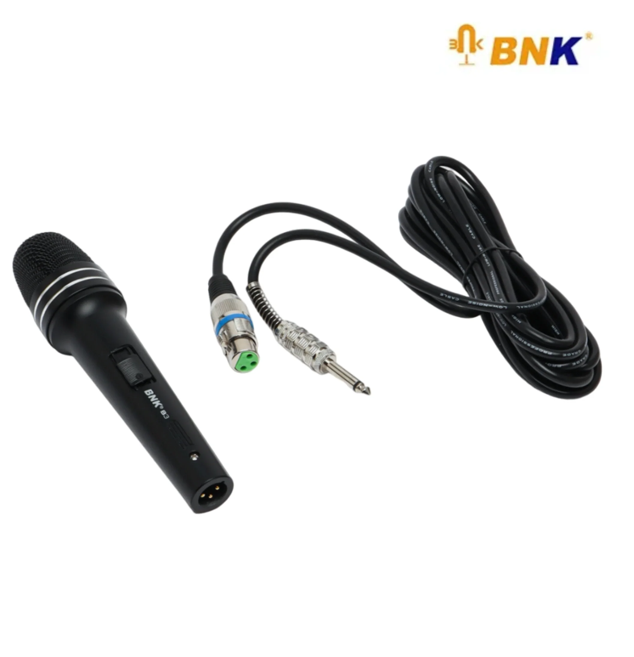 BNK B3S Professional Wire Microphone – Delivers clear and stable sound quality, making it ideal for speeches, performances, and professional audio use - Image 2