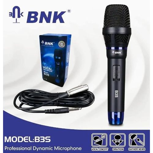 BNK B3S Professional Wire Microphone – Delivers clear and stable sound quality, making it ideal for speeches, performances, and professional audio use - Image 4