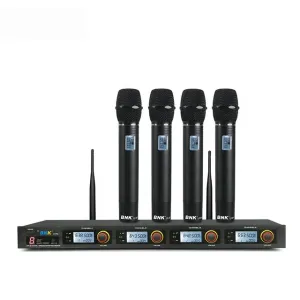 BNK X75 4-in-1 Wireless Microphones- Essential audio solution that delivers clear, stable sound for interviews, content creation, and live recording use