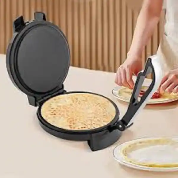 BOMA BM926 1200W Roti Maker – Quick, Even & Soft Rotis with Non-Stick Plates - Image 2
