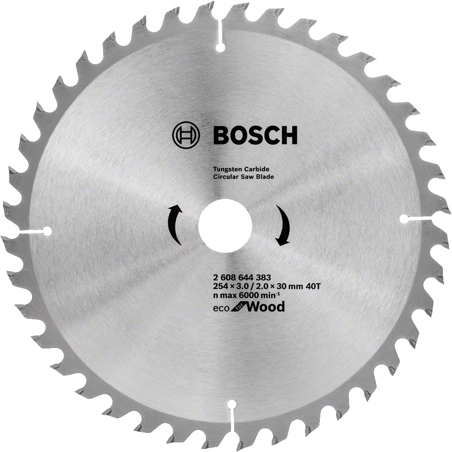 Bosch 40T ECO for Wood Circular Saw Blades 184 mm x 2.2/1.4 mm x 20 mm