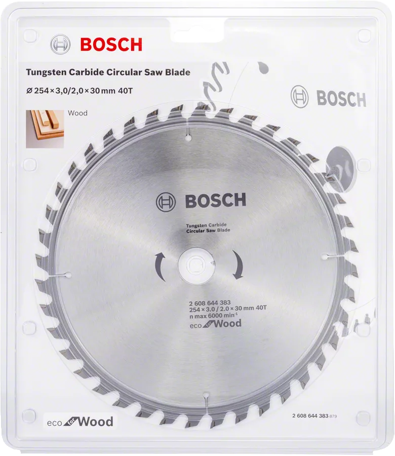 Bosch 40T ECO for Wood Circular Saw Blades 184 mm x 2.2/1.4 mm x 20 mm - Image 2