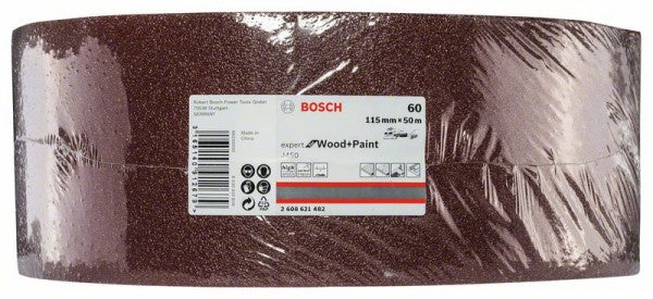 Bosch Grit 60 115mm X 50m Cloth Hand Sanding Roll Bosch (2608621482) - Image 2