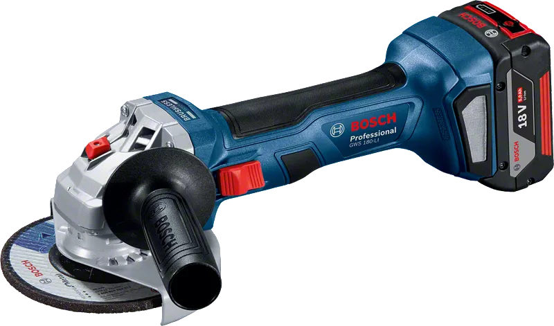 Bosch GWS 180-LI Professional Cordless Angle Grinder - Image 2