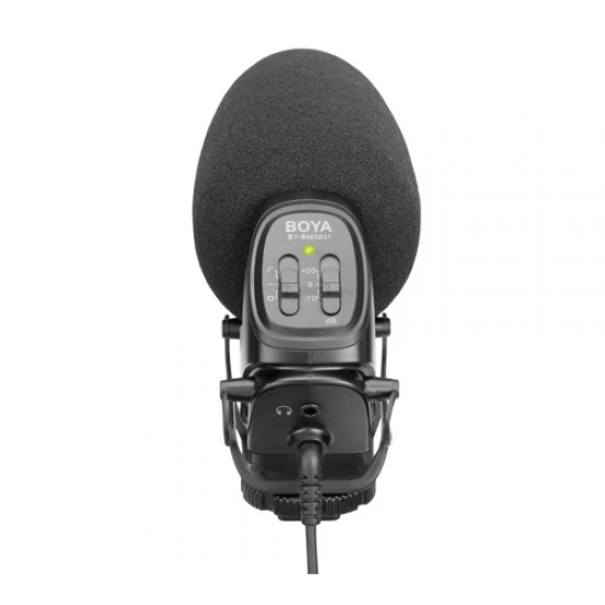 BOYA BY-BM3031 Unidirectional Camera Microphone for DSLRs and Camcorders - Image 2