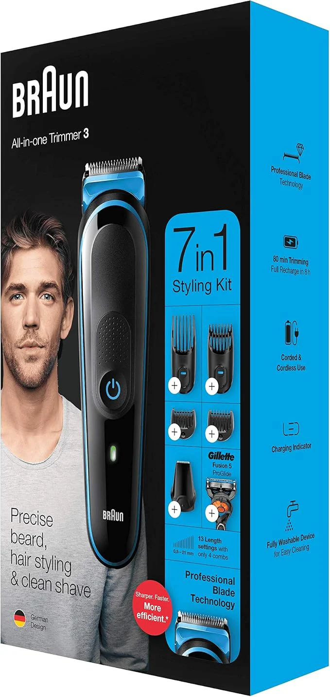 Braun All-in-One trimmer 3 MGK3245 7-in-1 Styling Kit - Image 6