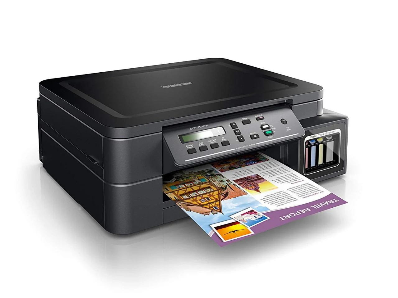 Brother DCP-T510W Color Ink Tank Wi-fi Multifunction Printer Replaced by Brother T420W Printer - Image 3