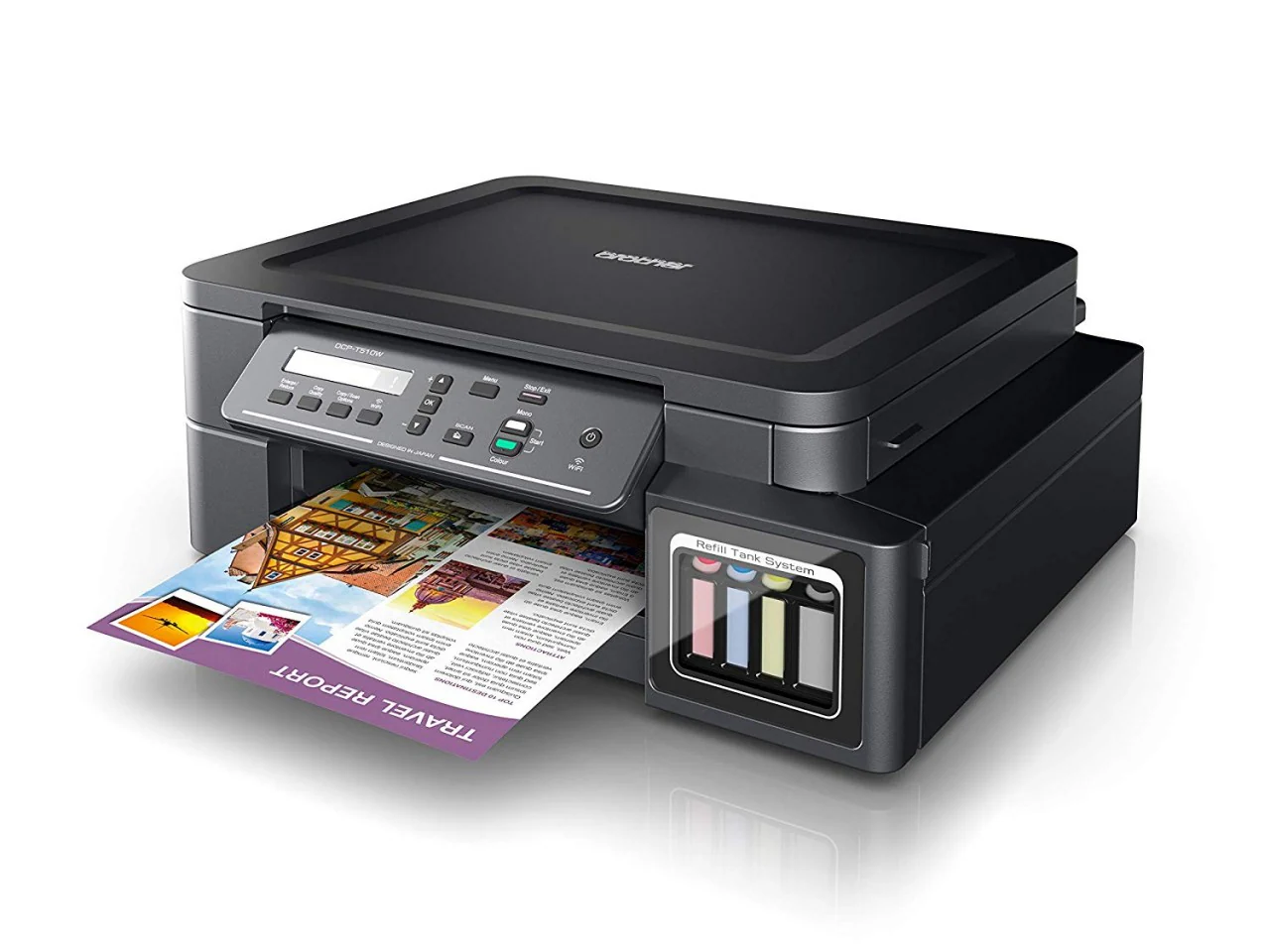 Brother DCP-T510W Color Ink Tank Wi-fi Multifunction Printer Replaced by Brother T420W Printer - Image 4