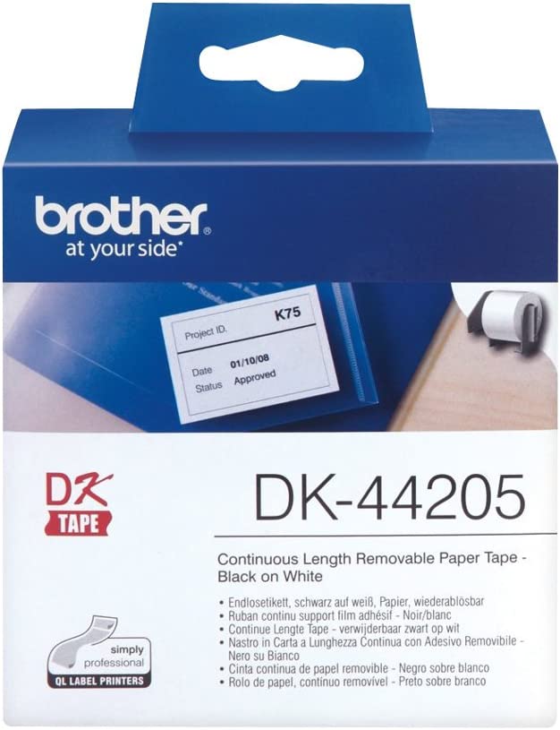 Brother DK-44205 62mm Removable Tape