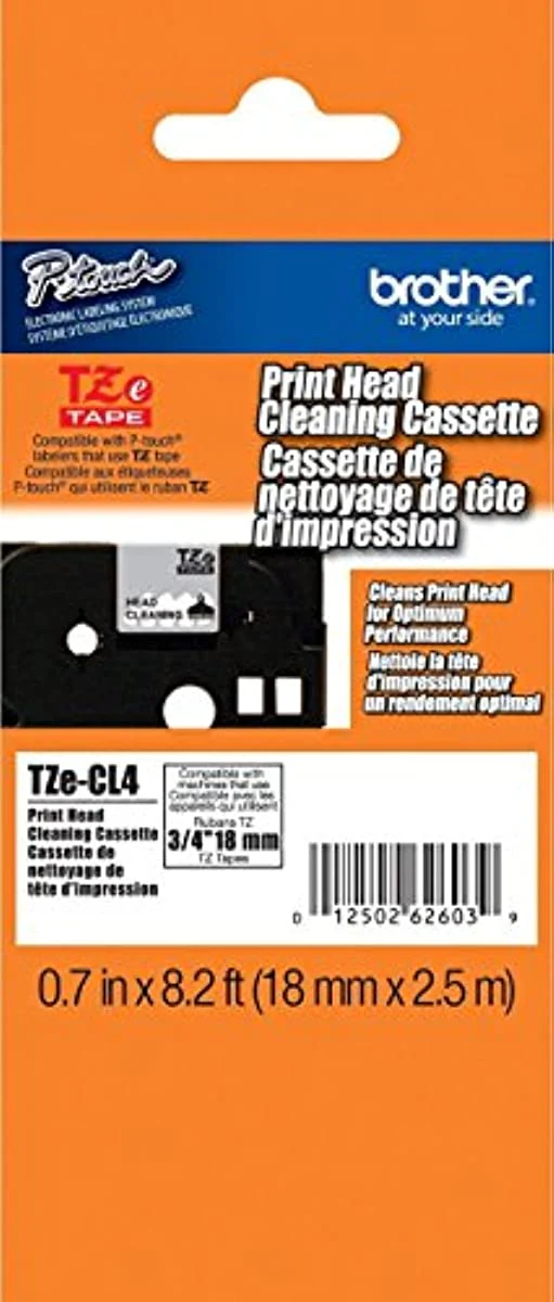 Brother TZE-CL4 Cleaning Tape Cartridge