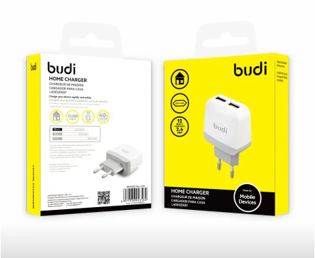 Budi AC940U / AC940E 12W(5V2/4A) home charger - Image 2