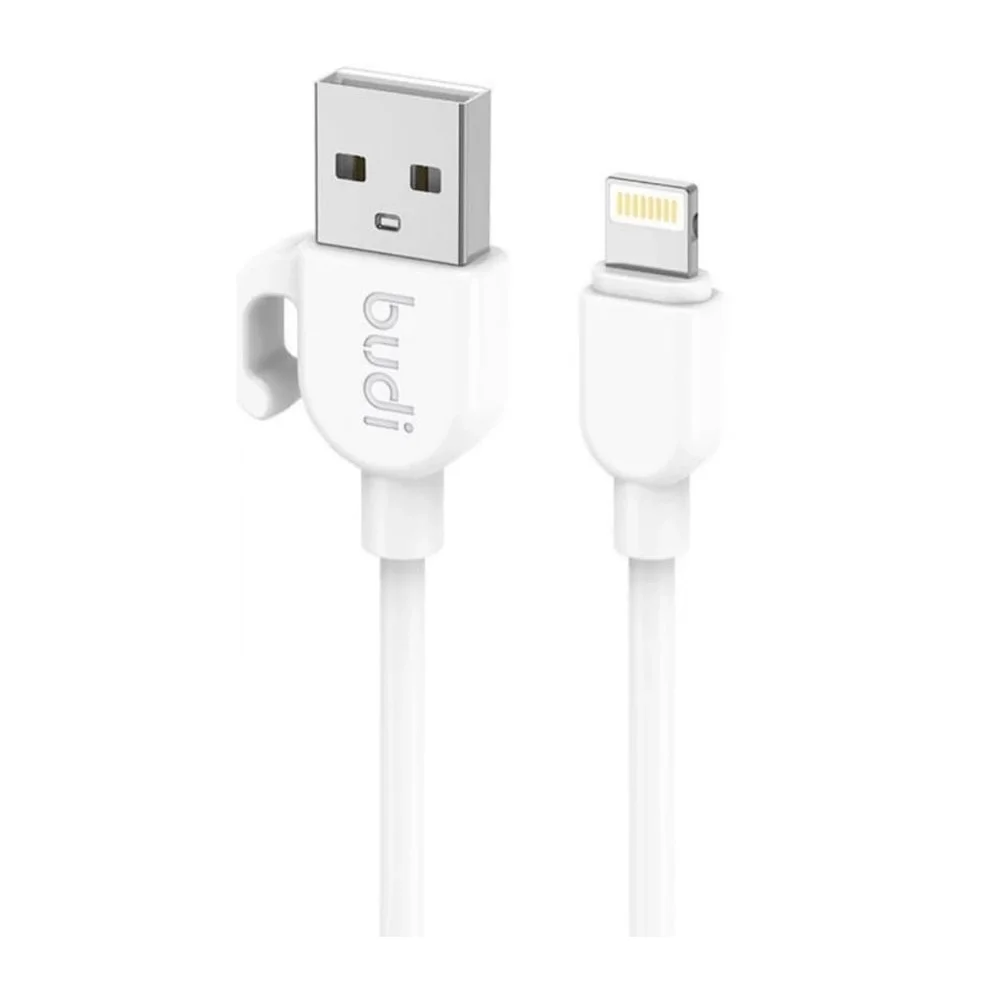 Budi DC227L10W 3A iPhone Lightning Power Charge/Sync USB Cable
