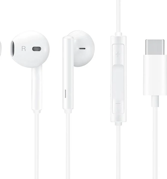 Budi EP20T USB-C Handsfree Earphones – Wired Stereo Earbuds with Built-in Microphone and Remote for Music, Calls and On-the-Go Audio