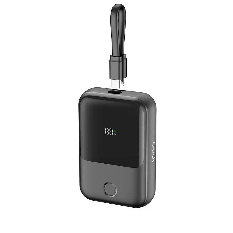 Budi PB086B 10000mAh PD 20W Power Bank – Fast Charging Portable Charger with USB-C Power Delivery