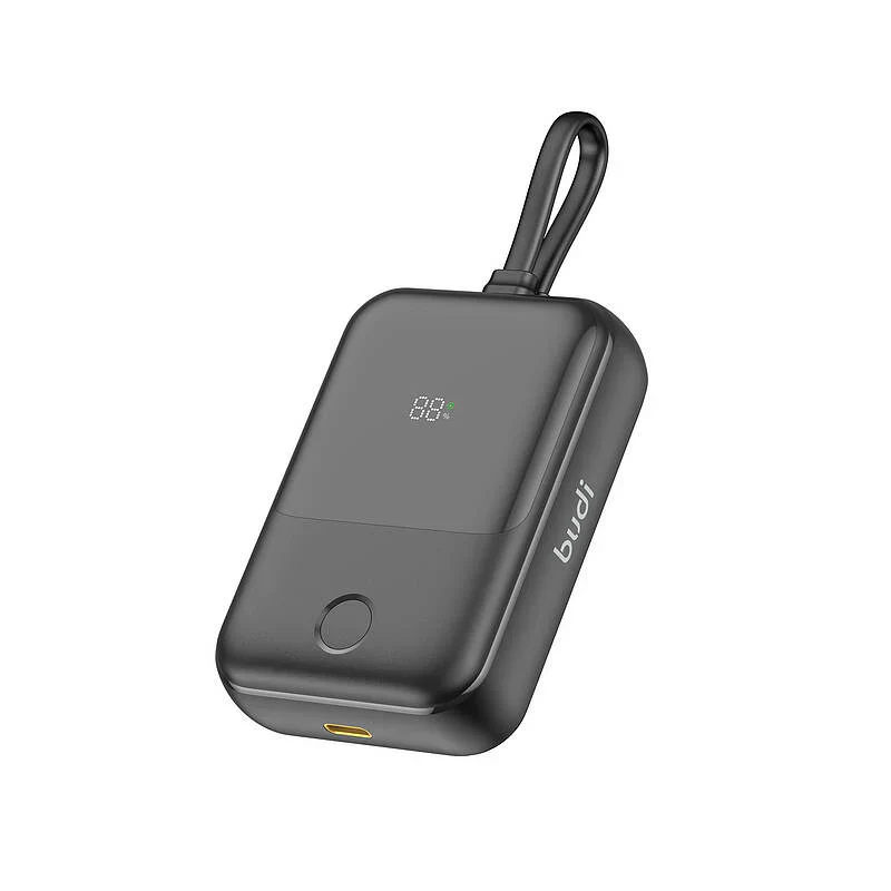 Budi PB086B 10000mAh PD 20W Power Bank – Fast Charging Portable Charger with USB-C Power Delivery - Image 2