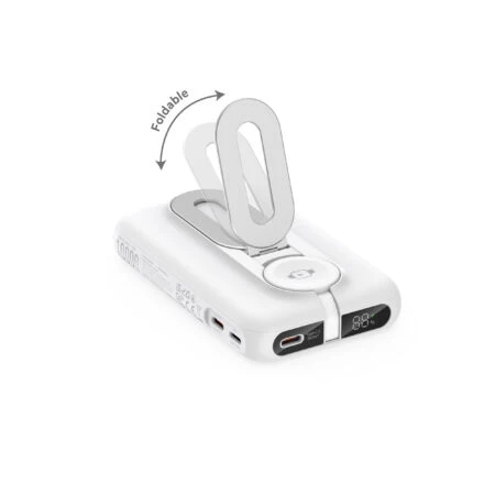 Budi PB806W Wireless Power Bank – Fast Charging Portable Charger with USB-C & LED Display - Image 2
