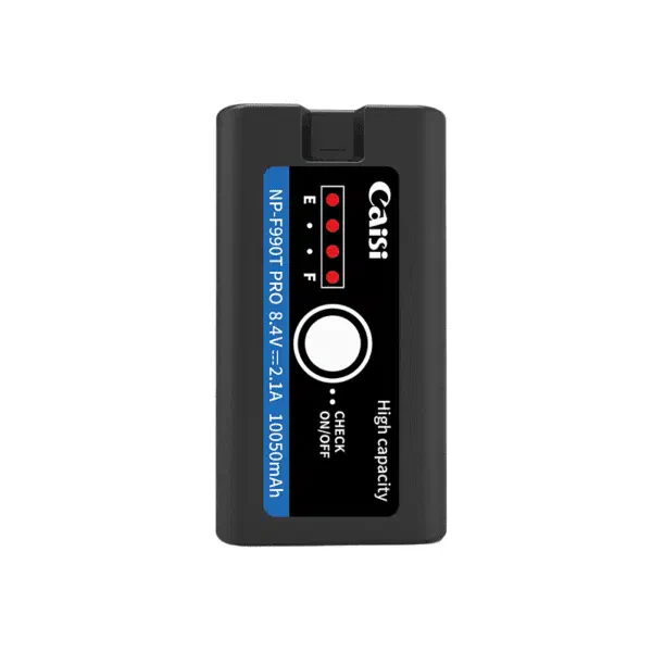 CAISI NP-F990T Pro 10050mAh Rechargeable Battery with USB Output – Provides long-lasting power and convenient USB charging for cameras, LED lights, and other compatible devices - Image 2