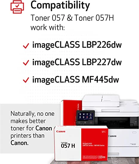 Canon 057 Black Toner Cartridge 3009C001 - Yield: 3100 Pages - Image 3