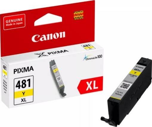 Canon CLI-481 Yellow Ink Bottle Cartridge 2046C001. - compatibility with Pixma - Image 2