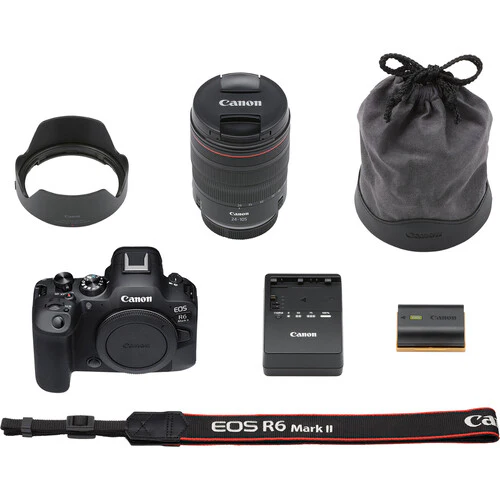 Canon EOS R6 Mark II Mirrorless Camera with 24-105mm f/4 Lens - Image 4