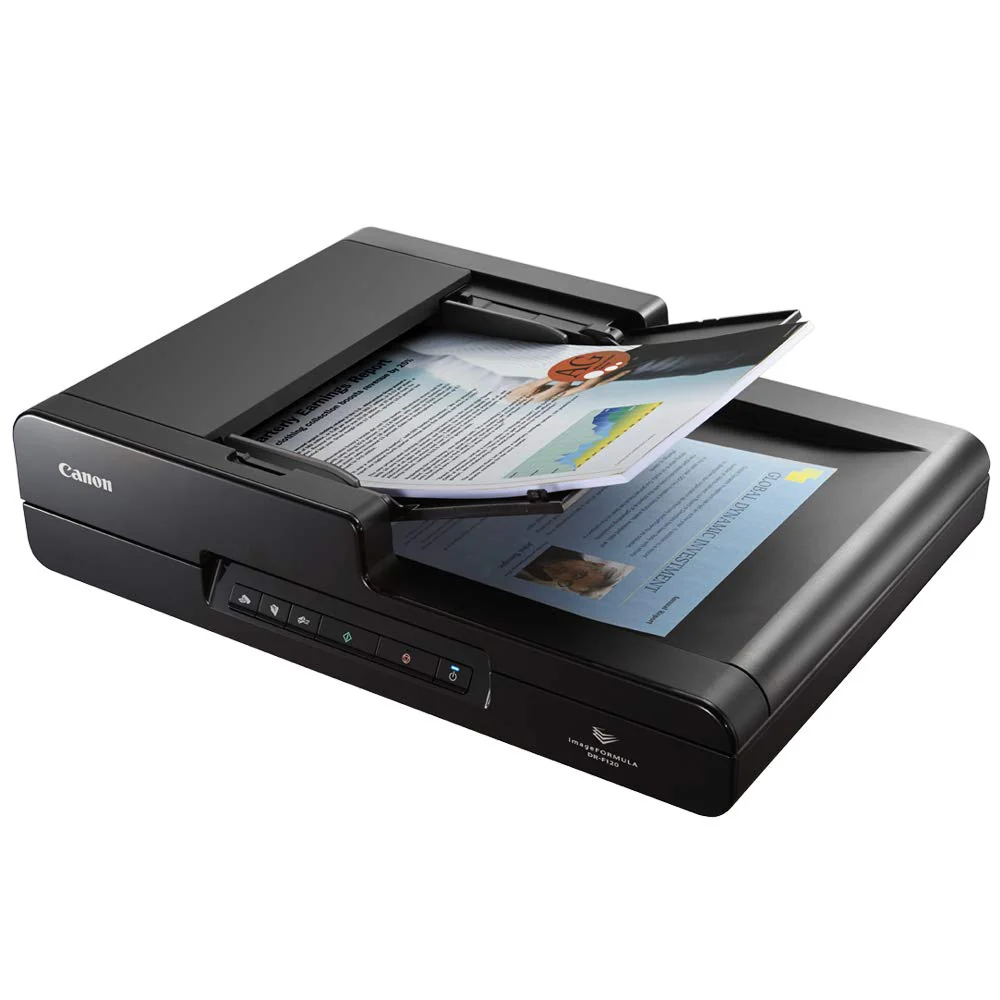 Canon imageFORMULA DR-F120 Office Document Scanner (9017B003AC) - ADF, Flatbed - Image 3