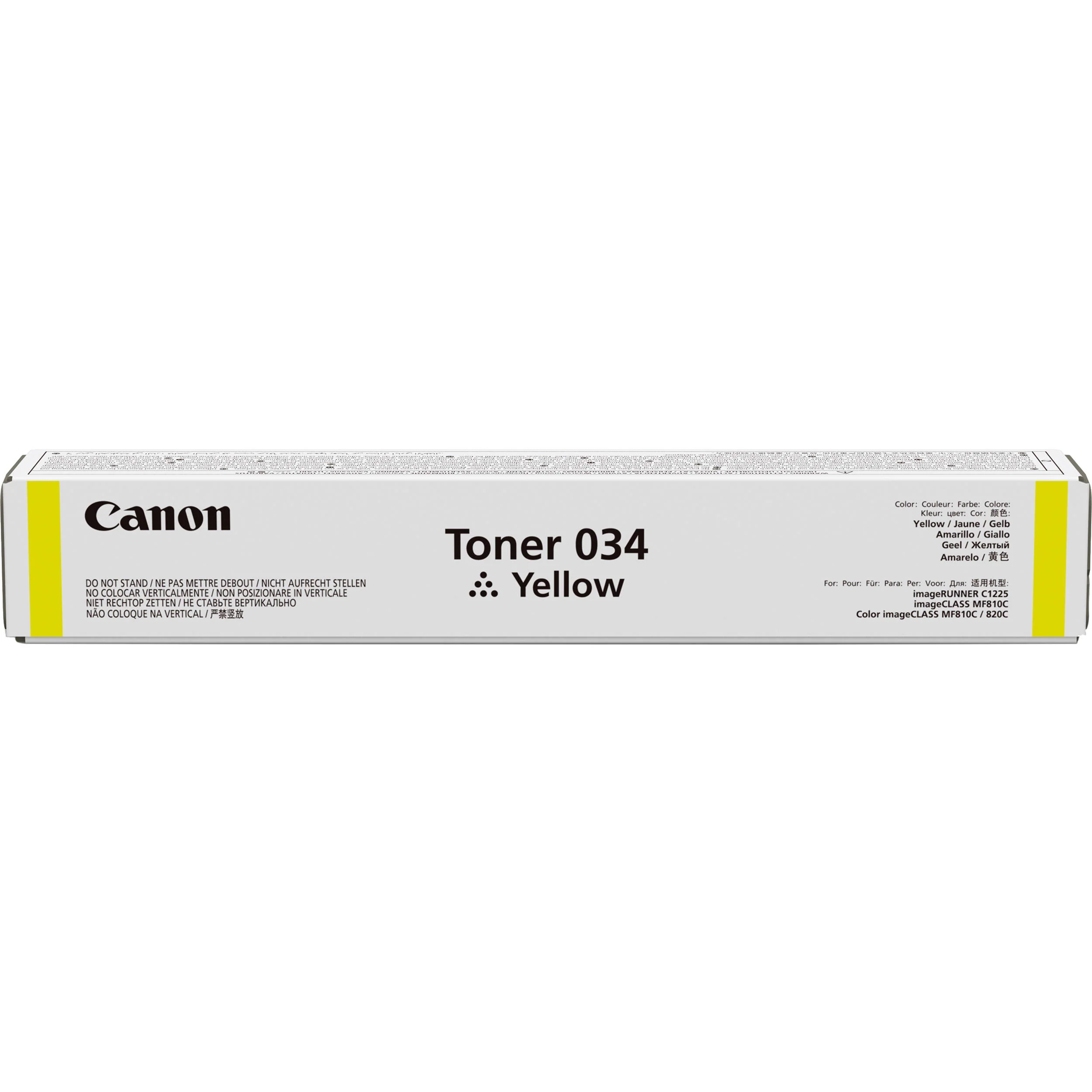 Canon Orignal 034 YELLOW Toner Cartridge - 9451B001AA
