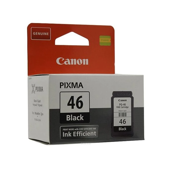 Canon PG-46 Black Ink Cartridge - 9059B001AA