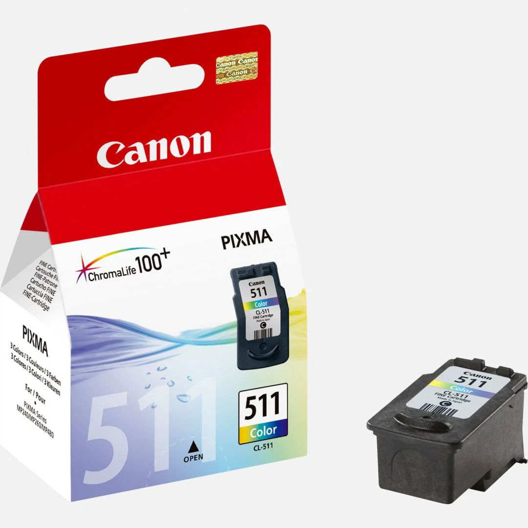 Canon Pixma MP250 ink cartridge-Canon CL-511 Tri-Color Ink Cartridge