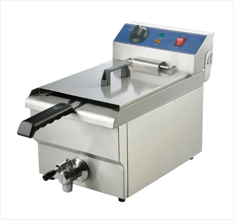 Caterina CT/191 10L Single Tank Heavy-Duty Fryer – High-Performance Frying, Durable Build, Easy Oil Outlet, Perfect for Home, Office & Commercial Kitchens - Image 2