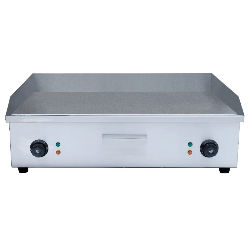 CATERINA CT/468 Electric Flat Griddle – Powerful Heating, Even Heat Distribution, Non-Stick Surface, Easy-to-Clean, Perfect for Home & Small Commercial Kitchens