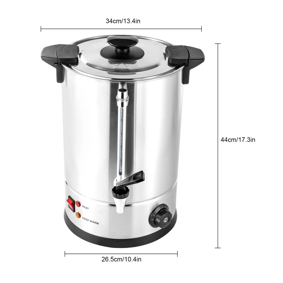 Caterina CT/670 12L Coffee Urn – Large Capacity, Durable Stainless Steel, Fast Brewing, Easy-to-Use, Perfect for Home, Office & Events - Image 3