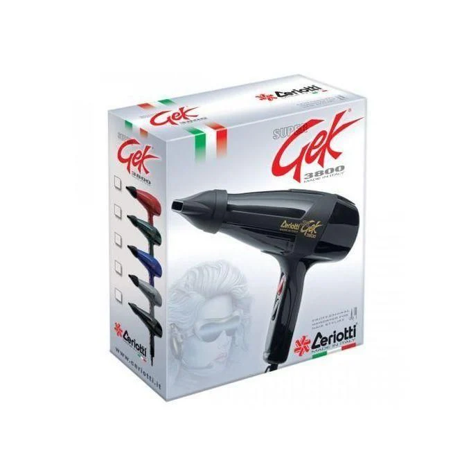 Ceriotti GEK 3800 Professional Hair Blow Dryer – 1700/1900W Original Blow Dry Styling Tool - Image 3