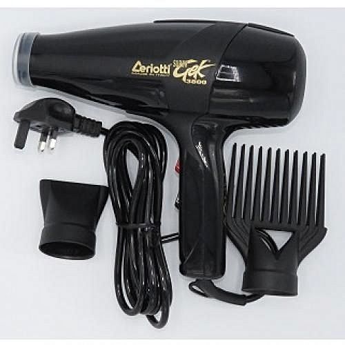 Ceriotti Super GEK 3000 Blow Dry Hair Dryer - Auto power-off overheating, Long life AC Motor, Power supply 1800W - Image 3