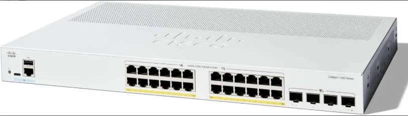Cisco C1300-24P-4X Catalyst 1300 24-Port GE PoE Managed Switch – 4×10G SFP+ Uplinks - Image 2