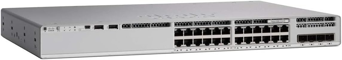 Cisco (C9200L-24P-4G-E) Catalyst 9200L 24-port PoE+ 4x10G uplink Switch, Network - Image 3