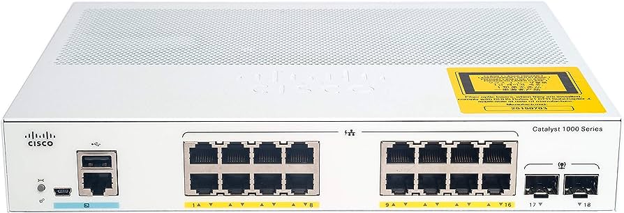 Cisco Catalyst (C1000-24P-4G-L) 24-Port Gigabit PoE+ Complaint Managed Network Switch (195W) - Image 2