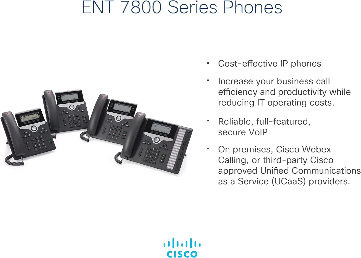 Cisco CP-7841-K9= 7800 Series VoIP Phone - Image 4