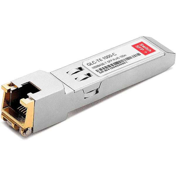 Cisco GLC-TE 1000 BASE-T Standard Copper SFP Transceiver Module - Image 2