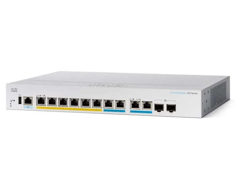 Cisco SB 8-PORT GIGABIT MNGD POE SWITCH CBS350-8P-E-2G-UK - Image 2