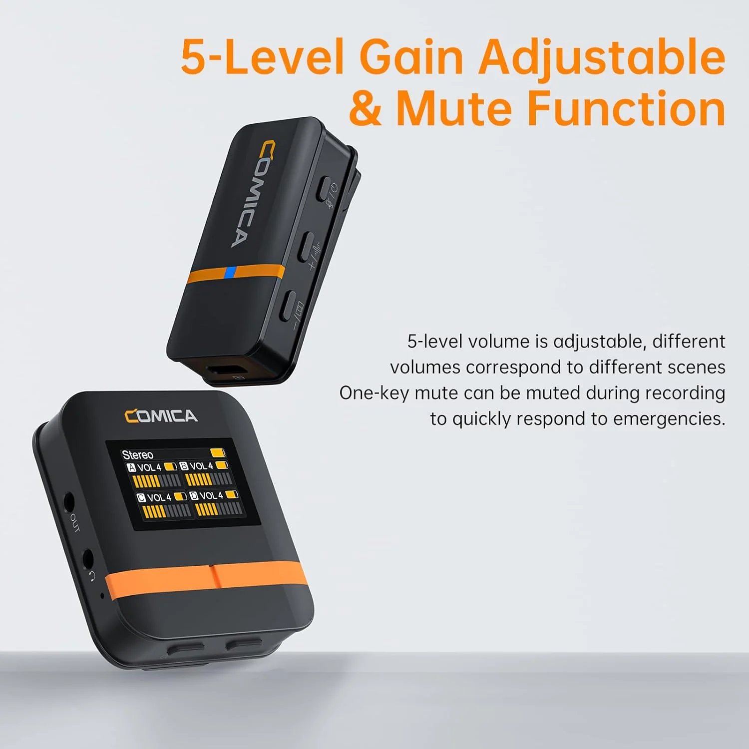Comica Vimo Q Wireless Lavalier Microphone system - Image 5