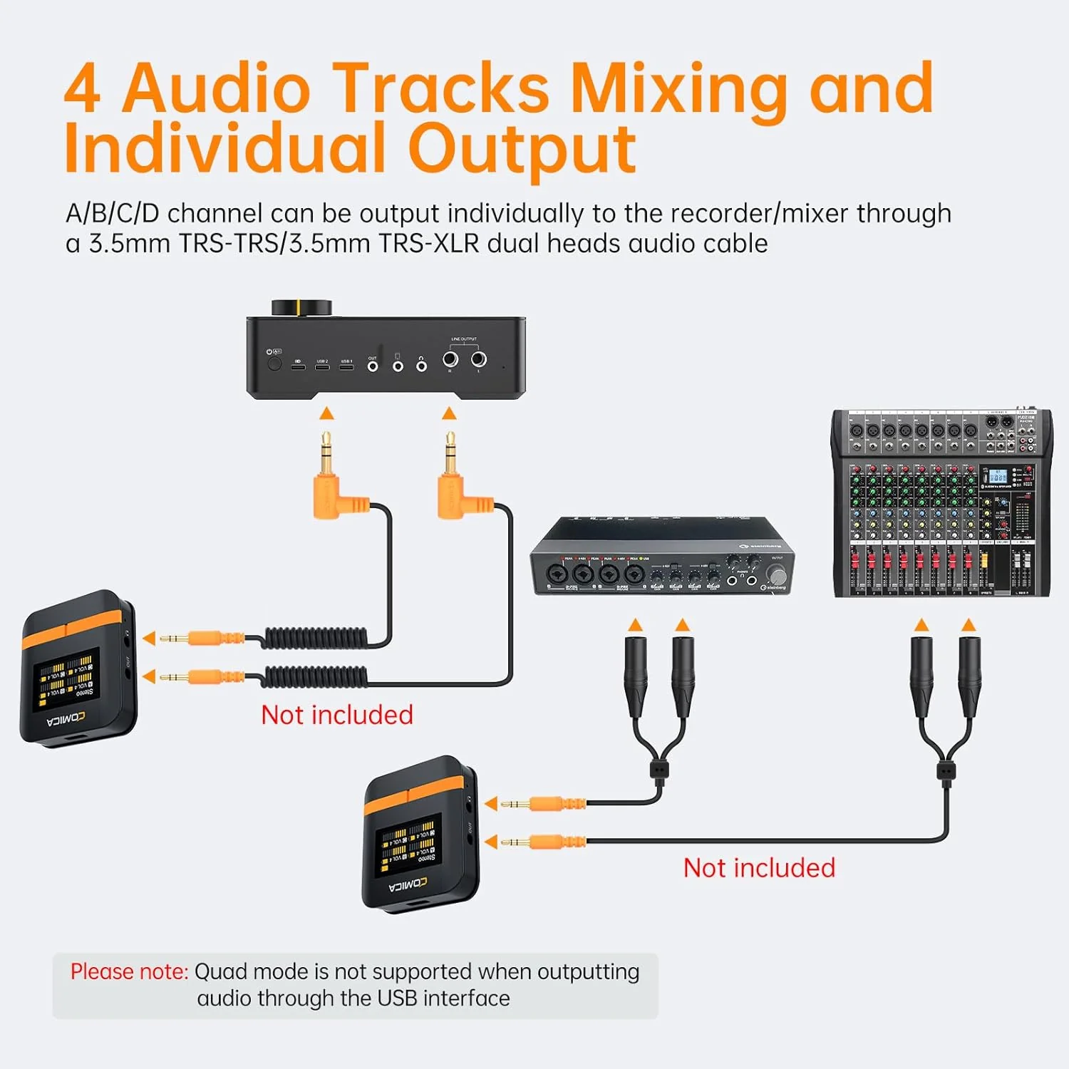 Comica Vimo Q Wireless Lavalier Microphone system - Image 6