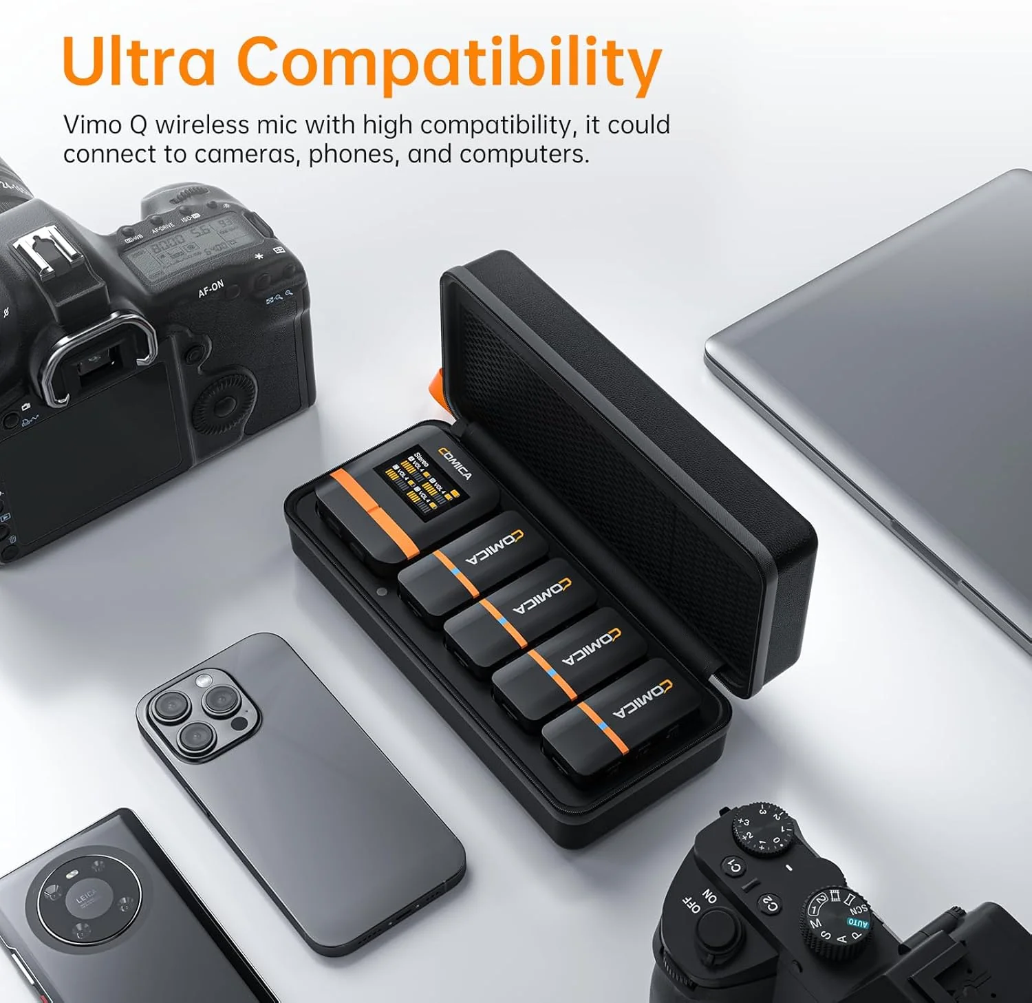 Comica Vimo Q Wireless Lavalier Microphone system - Image 7