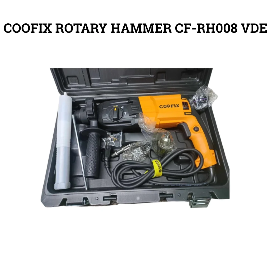 Coofix CF-RH008 850W Rotary Hammer Drill – Heavy-Duty Electric Concrete Drill with SDS Plus, Impact & Rotary Mode, Durable Construction for Professional & DIY Use - Image 2