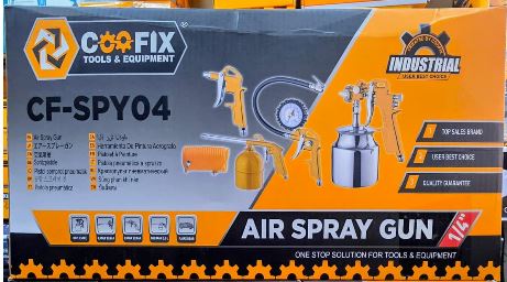 Coofix CF-SPY04 Air Spray Gun – High-Precision Paint Sprayer for DIY & Professional Use - Image 2