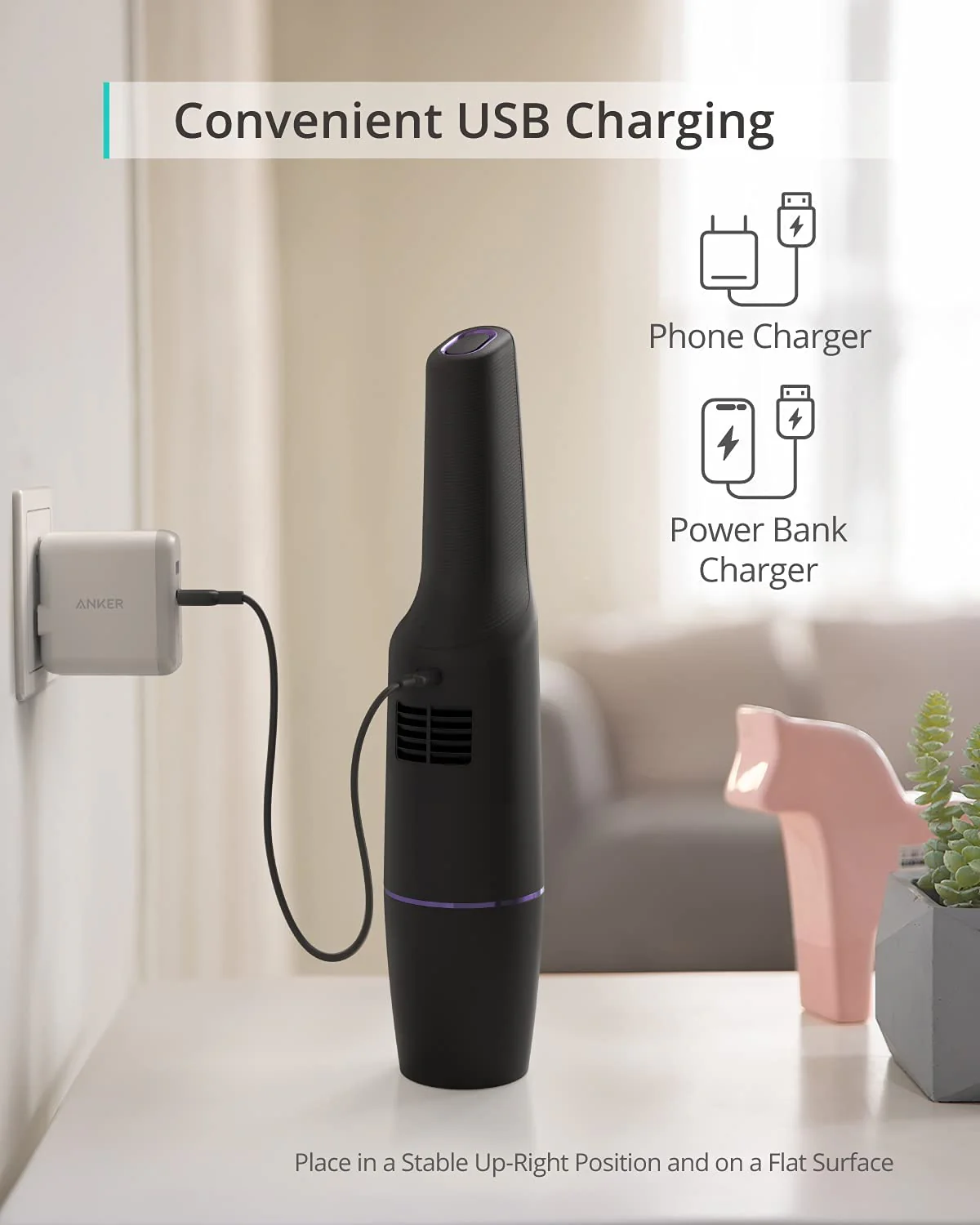 Anker eufy HomeVac H11, Cordless Handheld Vacuum Cleaner (T2520K31) - Image 4