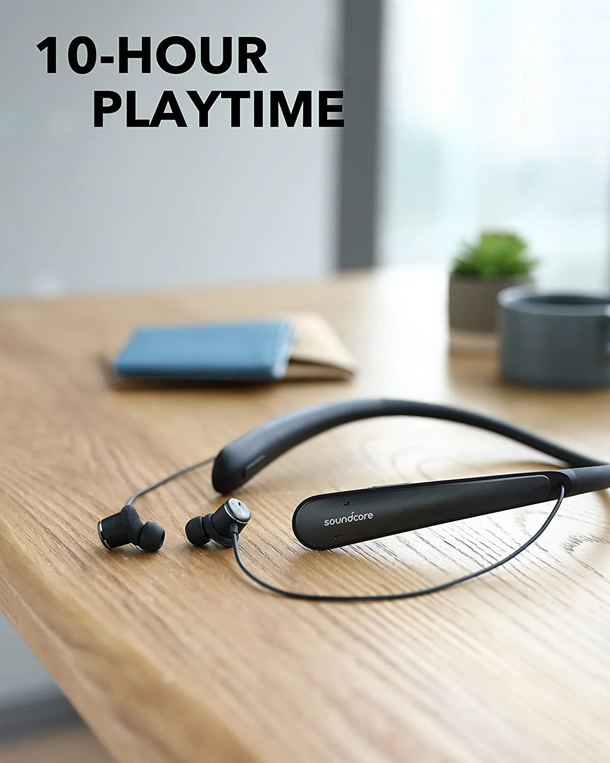 Anker Bluetooth Soundcore Life Noise Cancelling Neckband Headphones (A32010F1) - Image 2
