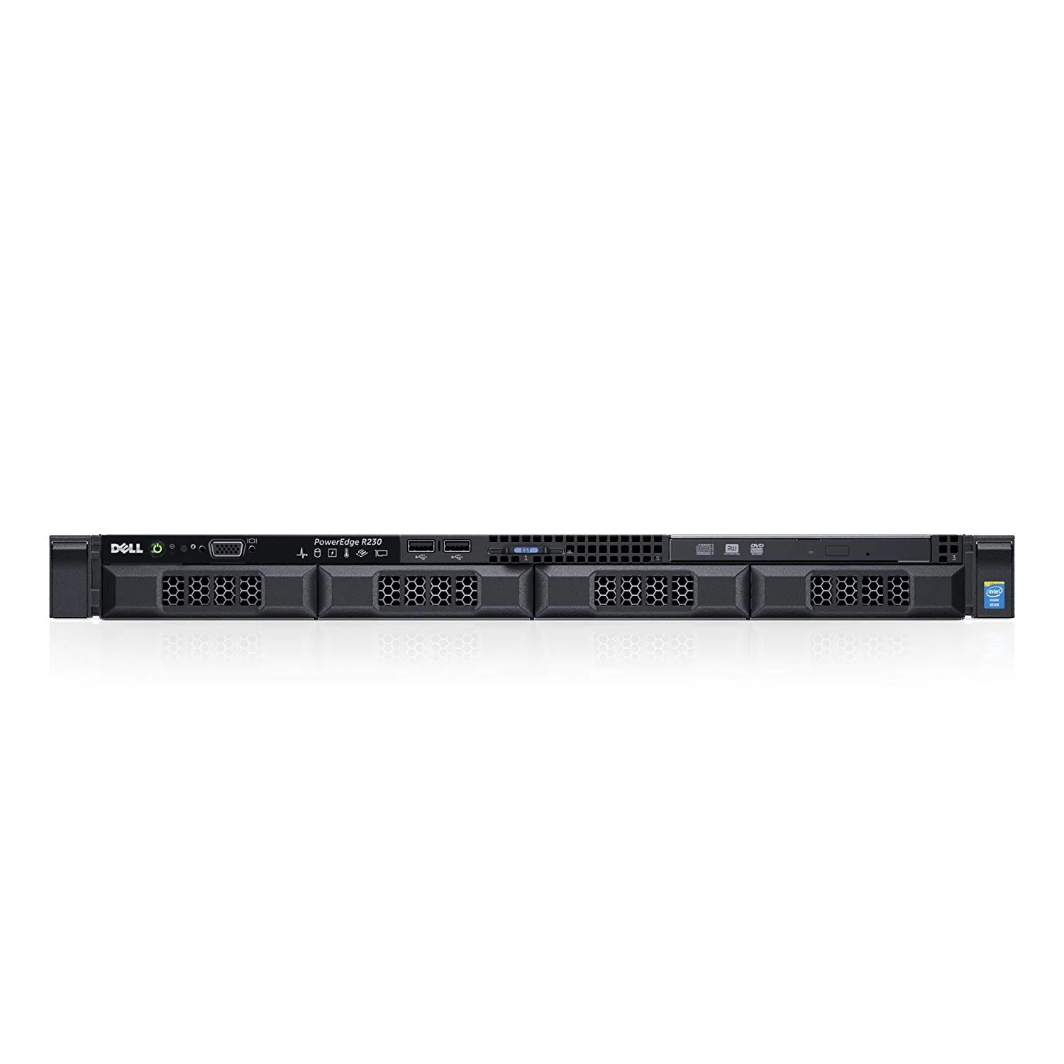 Dell PowerEdge R230 (DER2302) Intel Xeon E3-1220 V6 Processor 3.0 Ghz 4C/4HT,turbo up to 3.5Ghz, 8GB RAM, 1TB Hard Disk, DVD+/-RW, 1U Rack Server - Image 2
