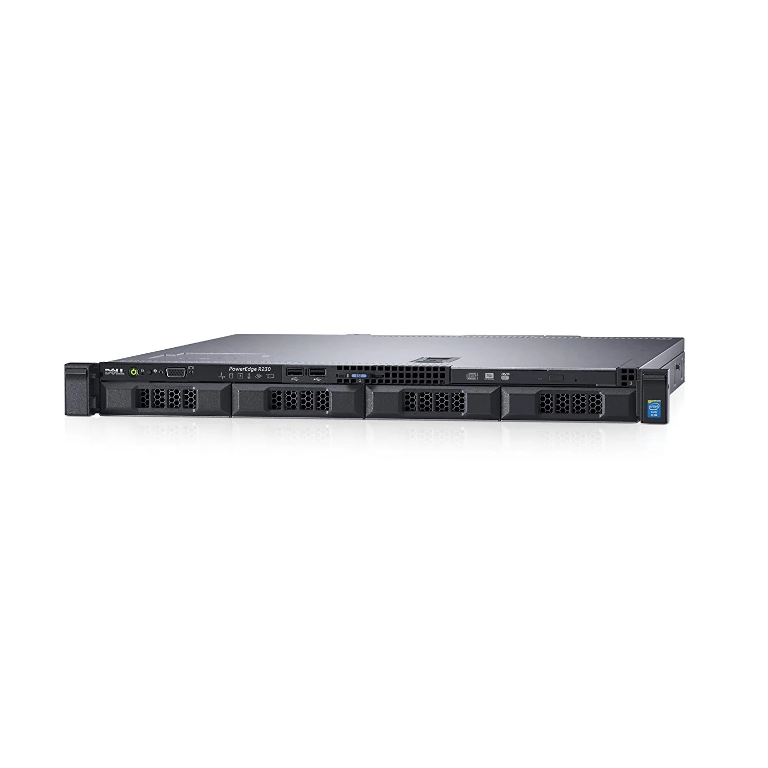 Dell PowerEdge R230 (DER2302) Intel Xeon E3-1220 V6 Processor 3.0 Ghz 4C/4HT,turbo up to 3.5Ghz, 8GB RAM, 1TB Hard Disk, DVD+/-RW, 1U Rack Server - Image 3